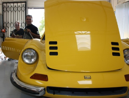 Dino, Ferrari, Restoration, Steve Kouracos
