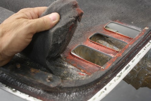 Undercoating to be Media Blasted