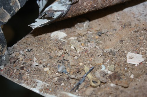 Treasure Found Inside Driver's Side Lower Rear Quarter Panel